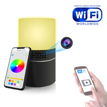 Desk Lamp Security Wi-Fi IP Camera Home Security Mini Camera HD 1080P DVR IR Night Vision Hotspot and P2P view in Phone
Desk Lamp Security Wi-Fi IP Camera Home Security Mini Camera HD 1080P DVR IR Night Vision Hotspot and P2P view in Phone