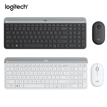 Logitech MK470 Keyboard Mouse Combos Bluetooth 1000DPI Optical Mouse Set for PC 2.4G Ultra-thin Silent Set
Logitech MK470 Keyboard Mouse Combos Bluetooth 1000DPI Optical Mouse Set for PC 2.4G Ultra-thin Silent Set