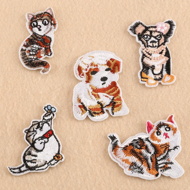 Cute Puppy Embroidered Cloth Animal Clothing Patches Decorative Embroidery Stickers DIY Patch Clothing Appliqued Badges
Cute Puppy Embroidered Cloth Animal Clothing Patches Decorative Embroidery Stickers DIY Patch Clothing Appliqued Badges
