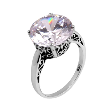 Fashion 925 Sterling Silver Created Zirconia Ring Flower Adornment Art Reproduction Diamond Rings for Women 925 Ring Tinkerbell
Fashion 925 Sterling Silver Created Zirconia Ring Flower Adornment Art Reproduction Diamond Rings for Women 925 Ring Tinkerbell