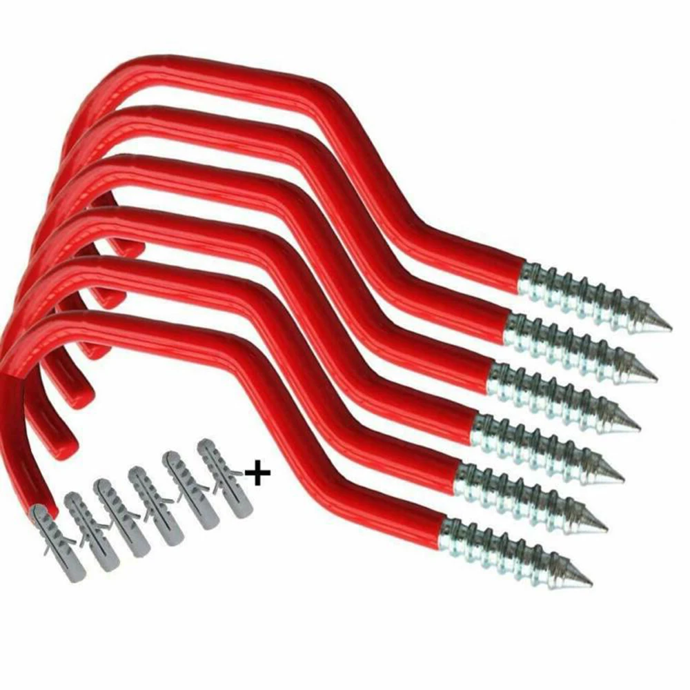 6Pcs Fine Workmanship Bicycle Bike Cycling Wall Mount Hook Hanger Garage Storage Holder Rack Durable And Practical
6Pcs Fine Workmanship Bicycle Bike Cycling Wall Mount Hook Hanger Garage Storage Holder Rack Durable And Practical