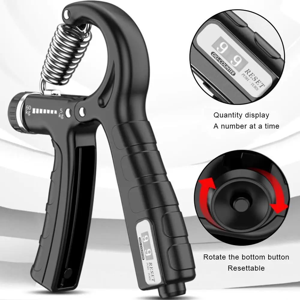 Adjustable R-Shape Grip Mechanical Counting Grip Force Finger Strength Training Device Counting Finger Device Fitness Tools
Adjustable R-Shape Grip Mechanical Counting Grip Force Finger Strength Training Device Counting Finger Device Fitness Tools