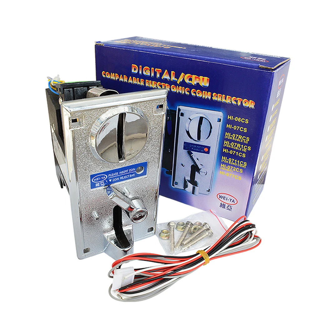 Electronic coin acceptor CPU comparison electronic side shoot game machine doll machine coin machine with light
Electronic coin acceptor CPU comparison electronic side shoot game machine doll machine coin machine with light