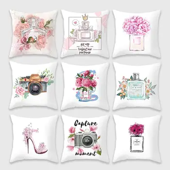 Perfume Bottle Series Cushion Cover 45x45 Valentine's Day Pillowcase Super Soft Pillow Cover Flowers for Sofa Pillow Covers
Perfume Bottle Series Cushion Cover 45x45 Valentine's Day Pillowcase Super Soft Pillow Cover Flowers for Sofa Pillow Covers