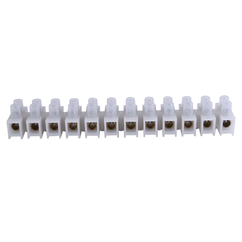 2 PCS Wire connector 3A 5A 10A 15A 30A 60A 80A Dual Row 12 Positions Screw Terminal Electric Barrier Strip Plastic terminal
2 PCS Wire connector 3A 5A 10A 15A 30A 60A 80A Dual Row 12 Positions Screw Terminal Electric Barrier Strip Plastic terminal