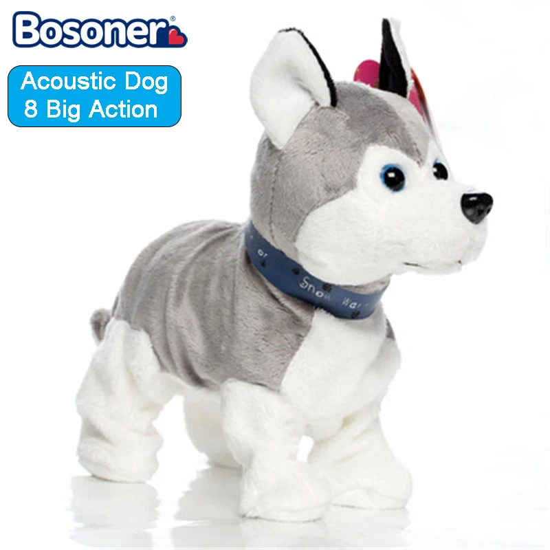 Fashion Sound Control Electronic Interactive Dogs Toy Robot Puppy Pets Bark Stand Walk 8 Movements Plush Toys For Kids gifts
Fashion Sound Control Electronic Interactive Dogs Toy Robot Puppy Pets Bark Stand Walk 8 Movements Plush Toys For Kids gifts