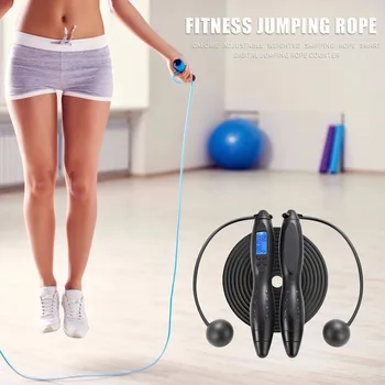 Digital Counting Skipping Rope with Counter Timer Fitness Cordless Jump Rope Trainers Core Slid Fitness Gliding
Digital Counting Skipping Rope with Counter Timer Fitness Cordless Jump Rope Trainers Core Slid Fitness Gliding