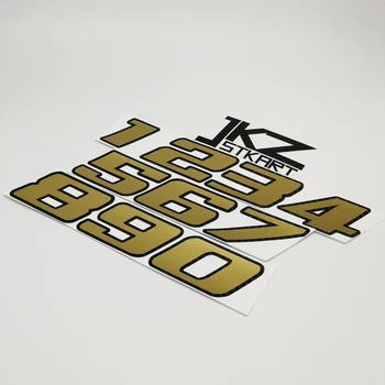 JKZ STKART Decal Quality Gold Matte with black outline Vinyl 2 layers Number Sticker For Car Motor Bike Truck Laptop Helmet
JKZ STKART Decal Quality Gold Matte with black outline Vinyl 2 layers Number Sticker For Car Motor Bike Truck Laptop Helmet