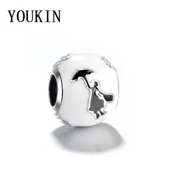 Mary Poppins Beads for Jewelry Making Fit Original Pandora Bracelet Women Black Enamel Umbrella Charms DIY Pulseiras Accessories
Mary Poppins Beads for Jewelry Making Fit Original Pandora Bracelet Women Black Enamel Umbrella Charms DIY Pulseiras Accessories