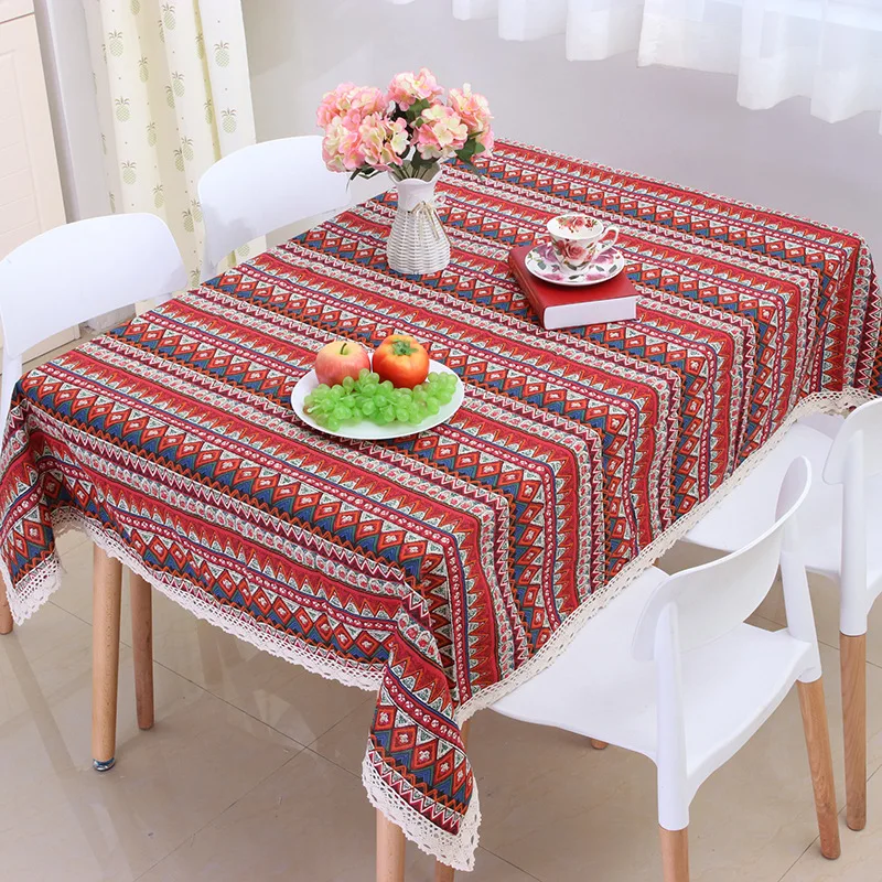 Modern Mediterranean Thickened Tablecloths Rectangular or Square Table Cloth Table Decoration Bohemia Free Style Table Linen
Modern Mediterranean Thickened Tablecloths Rectangular or Square Table Cloth Table Decoration Bohemia Free Style Table Linen