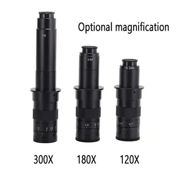 Monoculars MAX 180X Zoom C-Mount Glass Lens Adapter F Industrial Digital Microscope Camera Adapter Lens
Monoculars MAX 180X Zoom C-Mount Glass Lens Adapter F Industrial Digital Microscope Camera Adapter Lens