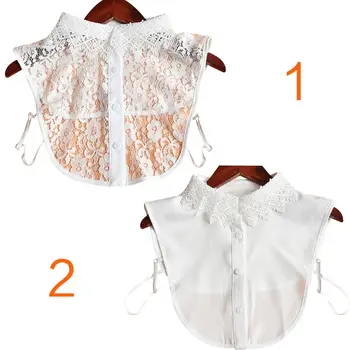 Women Women Girl Sweet Blouse Sweatshirt Vest Stand Fake False Collar Eyelash Trim Detachable Floral Lace Solid Color Half Shirt
Women Women Girl Sweet Blouse Sweatshirt Vest Stand Fake False Collar Eyelash Trim Detachable Floral Lace Solid Color Half Shirt