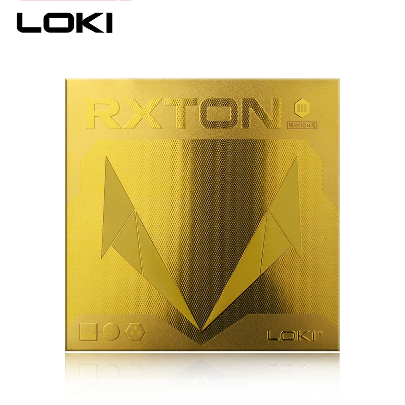 LOKI RXTON3 Sticky Table Tennis Rubber Red Pips In Cake Sponge Black Ping Pong Rubber for Loop and Control
LOKI RXTON3 Sticky Table Tennis Rubber Red Pips In Cake Sponge Black Ping Pong Rubber for Loop and Control