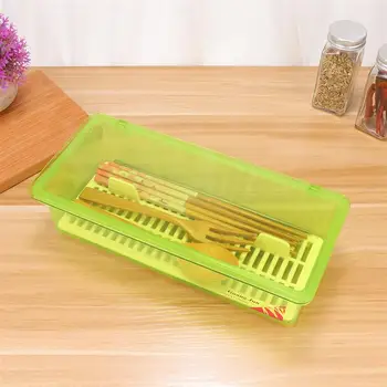Chopsticks Box Practical Useful Chopsticks Drain Storage Box Kitchen Forks Organizing Box Chopsticks Storage Box
Chopsticks Box Practical Useful Chopsticks Drain Storage Box Kitchen Forks Organizing Box Chopsticks Storage Box