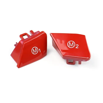 Red Car button cover 2pcs Auto 30*20mm ABS plastic For BMW M3 M4 F80 Replacement
Red Car button cover 2pcs Auto 30*20mm ABS plastic For BMW M3 M4 F80 Replacement