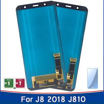 2PCS Adjustable Brightness For Samsung J8 2018 J810 AMOLED LCD Touch Screen Sensor Panel With Tempered Glass Assembly
2PCS Adjustable Brightness For Samsung J8 2018 J810 AMOLED LCD Touch Screen Sensor Panel With Tempered Glass Assembly