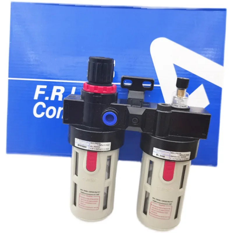BFC4000 1/2" Air Filter Regulator Combination Lubricator ,FRL Two Union Treatment ,BFR4000 + BL4000
BFC4000 1/2" Air Filter Regulator Combination Lubricator ,FRL Two Union Treatment ,BFR4000 + BL4000