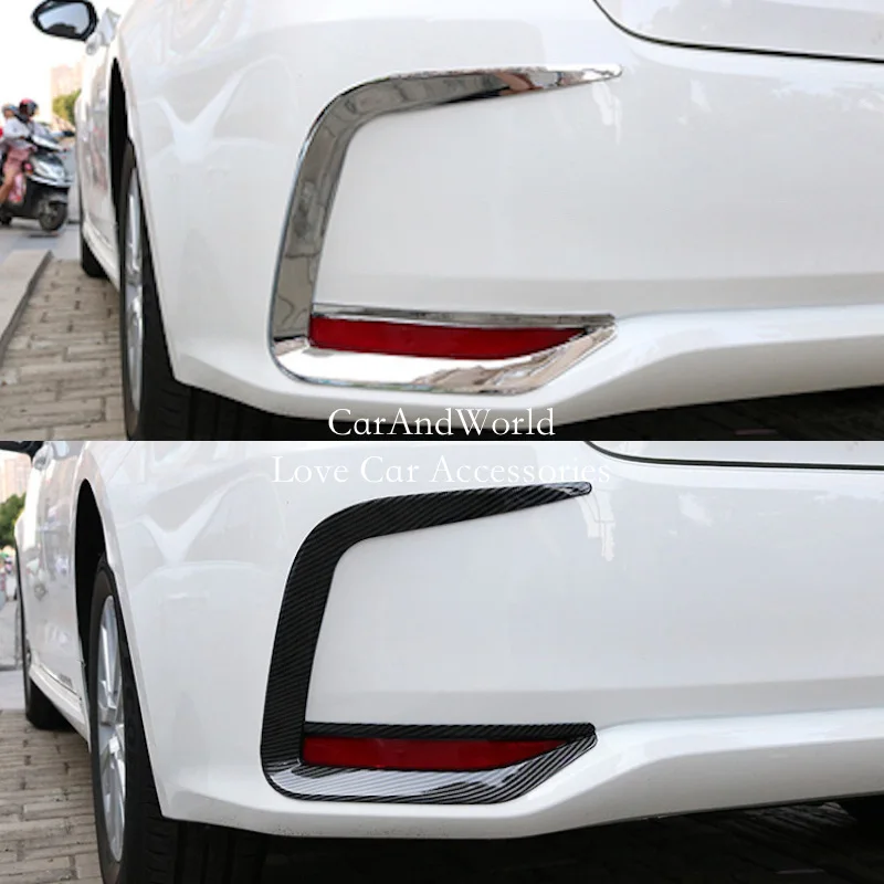 Carbon Fiber Rear Tail Fog Light Eyebrow Cover Bumper Lamp Decorative Trim For Toyota Corolla 2019-2024 Car Exterior Accessories
Carbon Fiber Rear Tail Fog Light Eyebrow Cover Bumper Lamp Decorative Trim For Toyota Corolla 2019-2024 Car Exterior Accessories