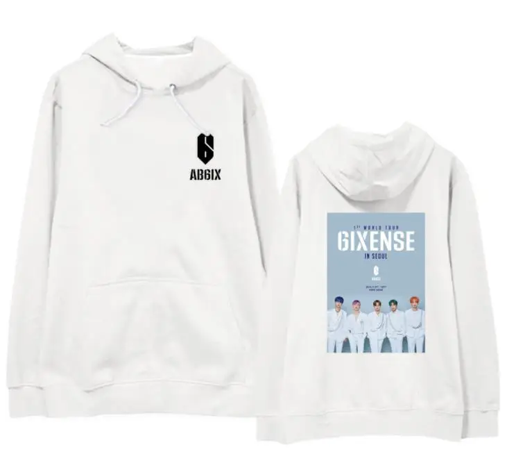 Новое поступление худи ab6ix first world tour 6ixense с принтом всех участников