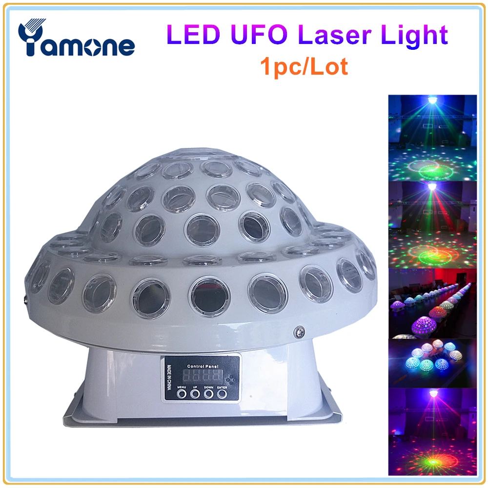 1pc/Lot LED Mushroom Laser Crystal Magic Ball Light LED UFO RG Laser Rotating Full Color DJ Effect Light For Disco KTV Room
1pc/Lot LED Mushroom Laser Crystal Magic Ball Light LED UFO RG Laser Rotating Full Color DJ Effect Light For Disco KTV Room