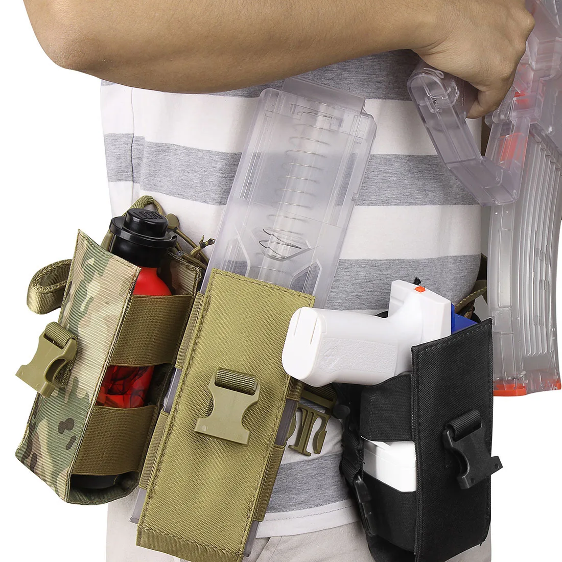 MODIKER Cloth 40 Round Magazine Pouch Magazine Holder for Worker Hurricane Blaster - Camouflage
MODIKER Cloth 40 Round Magazine Pouch Magazine Holder for Worker Hurricane Blaster - Camouflage