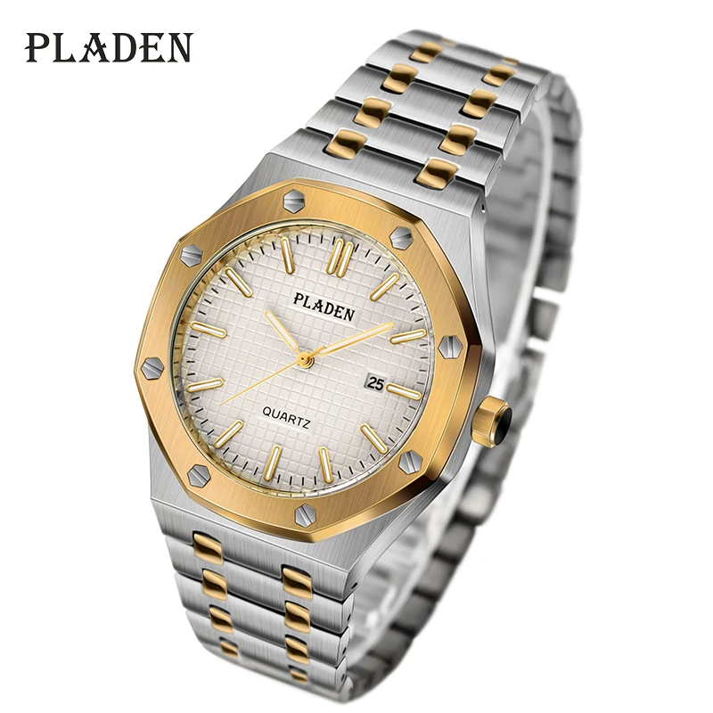 PLADEN Men Watch 2020 Famous Brand Fashion Steel Starp Quartz Watches Male High Quality Japan Movement Waterproof relogio Gift
PLADEN Men Watch 2020 Famous Brand Fashion Steel Starp Quartz Watches Male High Quality Japan Movement Waterproof relogio Gift