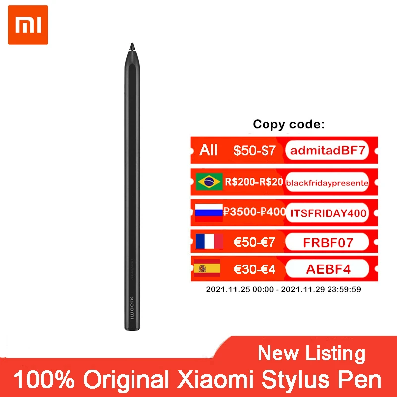 Original Xiaomi Stylus Pen 240Hz Draw Writing Screenshot 152mm Tablet Screen Touch Smart For Mi Pad 5 / Pro | Компьютеры и офис