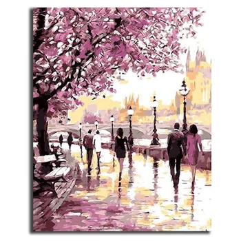 Paint By Numbers DIY Acrylic Painting Kit for Kids & Adults 40X45cm Walking Crowd with 3 Brushes
Paint By Numbers DIY Acrylic Painting Kit for Kids & Adults 40X45cm Walking Crowd with 3 Brushes