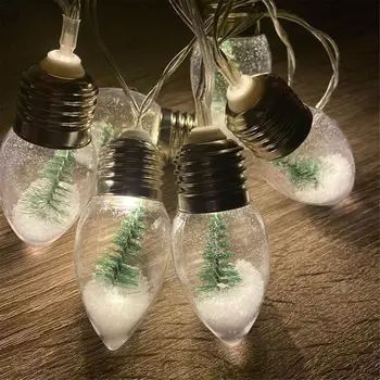 Snow Light Bulb Christmas 6 LED String Fairy Home Party Room Decoration Wall Christmas Tree Garland Ornament Lamp For New Year
Snow Light Bulb Christmas 6 LED String Fairy Home Party Room Decoration Wall Christmas Tree Garland Ornament Lamp For New Year