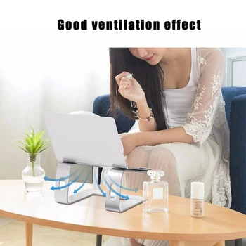 Aluminum Alloy Desktop Notebook Bracket Heat Dissipation Anti-Skid Computer Stand GK99
Aluminum Alloy Desktop Notebook Bracket Heat Dissipation Anti-Skid Computer Stand GK99
