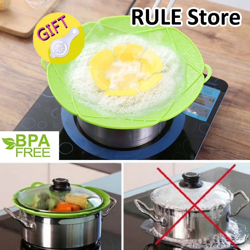 Kitchen Gadgets Silicone lid Spill Stopper Cover For Pot Pan Home Kitchen Cooking Tools Flower Cookware Kitchen Accessories
Kitchen Gadgets Silicone lid Spill Stopper Cover For Pot Pan Home Kitchen Cooking Tools Flower Cookware Kitchen Accessories