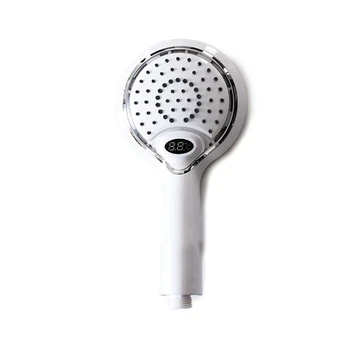 Led Hand Shower Head, 3 Colors Led Shower Head with Digital Temperature Display, Hydraulic Lcd Shower Head
Led Hand Shower Head, 3 Colors Led Shower Head with Digital Temperature Display, Hydraulic Lcd Shower Head