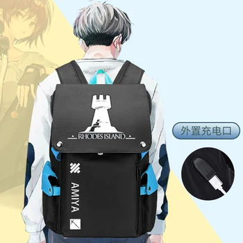 Anime Arknights Rhodes Island Backpack Student Cartoon School Bag Computer travel Laptop Bag Shoulders Bag knapsack Cosplay
Anime Arknights Rhodes Island Backpack Student Cartoon School Bag Computer travel Laptop Bag Shoulders Bag knapsack Cosplay