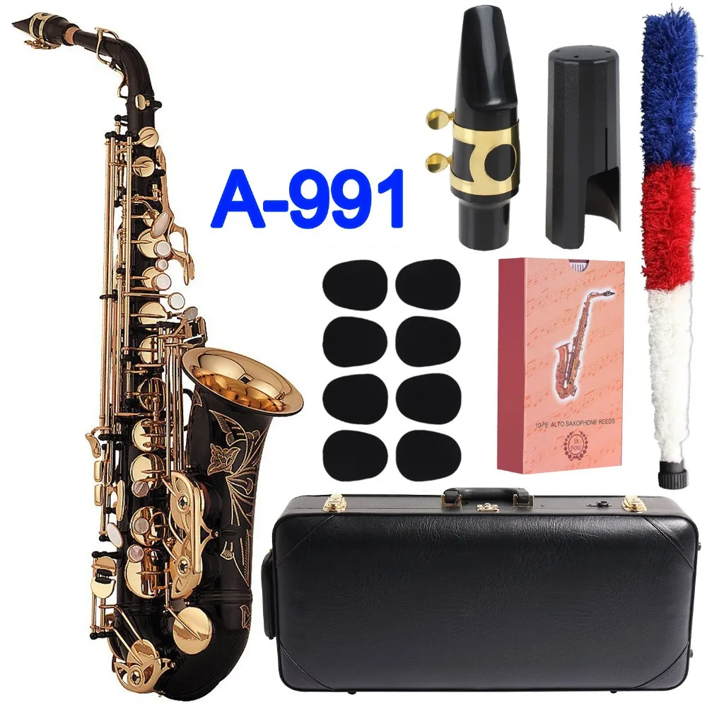 Accept OEM LOGO high quality Saxophone Alto Ysawa A-991 Eb Black Gold key Sax Alto musical instruments professional with case
Accept OEM LOGO high quality Saxophone Alto Ysawa A-991 Eb Black Gold key Sax Alto musical instruments professional with case