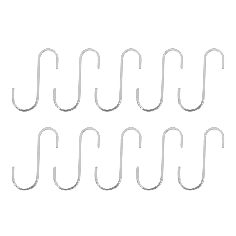 Set Of 10 S Stainless Steel Suspension Hooks For Kitchen Cookware Or Butcher Meat | Дом и сад