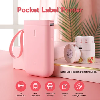 Portable Handheld Thermal Label Printer Wireless BT Label Maker Sticker Machine for iOS Android Smartphone Thermal Printer
Portable Handheld Thermal Label Printer Wireless BT Label Maker Sticker Machine for iOS Android Smartphone Thermal Printer