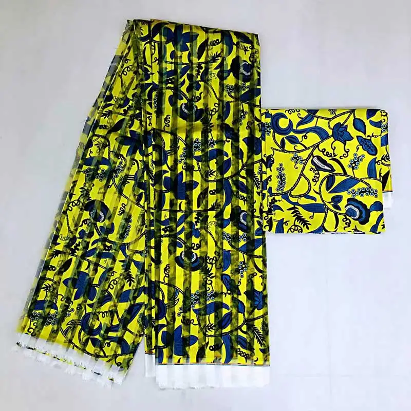 Hot Selling High Quality Imitation Silk Fabric African Print Fabric Nigerian Ankara Fabrics African Wax Prints M02
Hot Selling High Quality Imitation Silk Fabric African Print Fabric Nigerian Ankara Fabrics African Wax Prints M02
