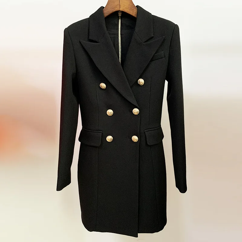2021 Spring Autumn High quality women's double-breasted dress Hot fashion elegant long sleeves dress B129
2021 Spring Autumn High quality women's double-breasted dress Hot fashion elegant long sleeves dress B129
