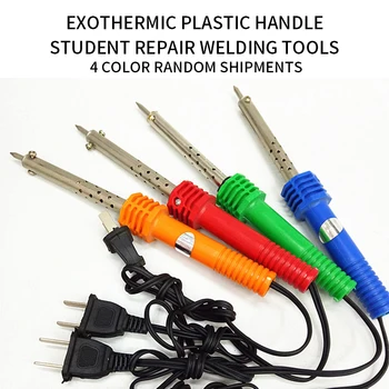 30 Watt Welding Soldering Iron With Plastic Handle Soldering Iron Welder Tool 220V-240V Electric Solder Iron Random Color#1 
30 Watt Welding Soldering Iron With Plastic Handle Soldering Iron Welder Tool 220V-240V Electric Solder Iron Random Color#1