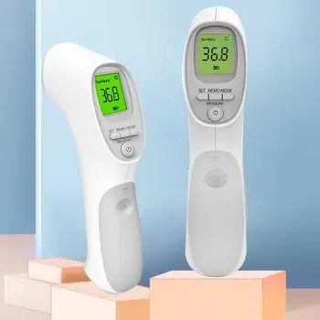 LCD Digital Display Infrared Forehead Thermometer Non Contact Temperature Meter Non-contact Temperature Measurement Device
LCD Digital Display Infrared Forehead Thermometer Non Contact Temperature Meter Non-contact Temperature Measurement Device