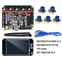 BIGTREETECH SKR V1.3 carte lisse 32Bit + TFT35 V2.0 écran tactile + BLtouch + TMC2130 spi TMC2208 UART pièces d'imprimante 3D vs MKS GEN L(China)