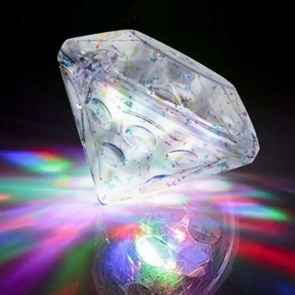 Diamond Shape LED Lights Toy Baby Bath Toy Waterproof Bathtub Floating Toy Night Light Projector for Kids Luminous Water Toys
Diamond Shape LED Lights Toy Baby Bath Toy Waterproof Bathtub Floating Toy Night Light Projector for Kids Luminous Water Toys