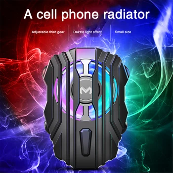 For MEMO Mobile Phone Radiator Cold Wind Handle Fan Fl01 For PUGB Mobile Phone Cooler Controller LED Light Cooling Fan
For MEMO Mobile Phone Radiator Cold Wind Handle Fan Fl01 For PUGB Mobile Phone Cooler Controller LED Light Cooling Fan