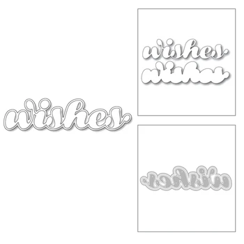 2020 New English Letter Sentiment Words Wishes Layered Metal Cutting Dies For Scrapbooking Greeting Card Paper Making No Stamps
2020 New English Letter Sentiment Words Wishes Layered Metal Cutting Dies For Scrapbooking Greeting Card Paper Making No Stamps