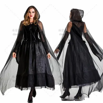 Performance Clothing Women's Explosions Halloween Party Party Dark Vampire Cos Witch Castle Witch Stage Film Photography Costume
Performance Clothing Women's Explosions Halloween Party Party Dark Vampire Cos Witch Castle Witch Stage Film Photography Costume