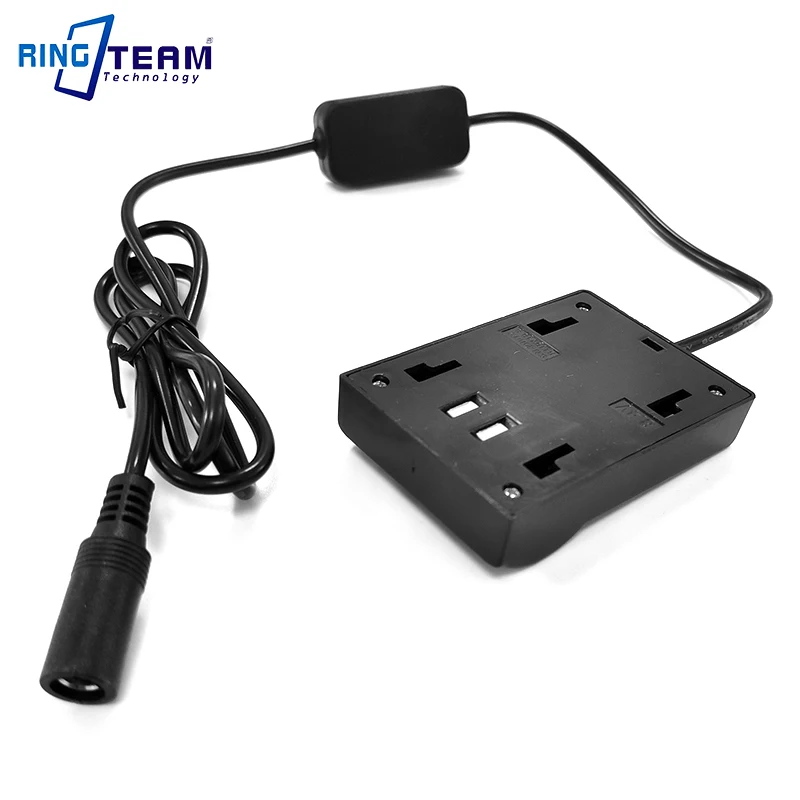 LC-E6 LPE6 LP-E6 Battery Holder Adapter Charger Plate DC 5.5*2.1mm Female Connector for Monitor illuminator Light Lamp Camera
LC-E6 LPE6 LP-E6 Battery Holder Adapter Charger Plate DC 5.5*2.1mm Female Connector for Monitor illuminator Light Lamp Camera