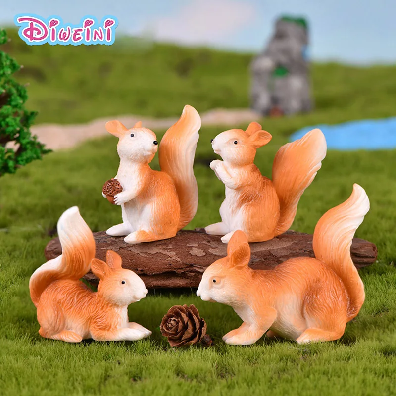 Simulation Squirrels action figure plastic artificial cartoon Animal Model garden decoration figurine one piece Gift for Kids
Simulation Squirrels action figure plastic artificial cartoon Animal Model garden decoration figurine one piece Gift for Kids