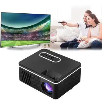 S361 Portable Mini LED Projector 320x240 Pixels 600Lumens Projector Home Media Player Built-in Speaker
S361 Portable Mini LED Projector 320x240 Pixels 600Lumens Projector Home Media Player Built-in Speaker