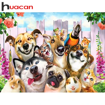Huacan Full Square Diamond Painting Dog 5D Diamond Embroidery Mosaic Kits Art Home Decoration
Huacan Full Square Diamond Painting Dog 5D Diamond Embroidery Mosaic Kits Art Home Decoration
