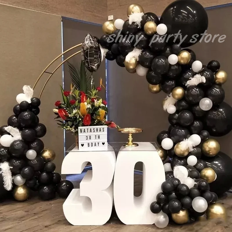 50Pcs 5-36Inch Advanced Black Balloons Adult Birthday Party Wedding Valentine's Day Proposal Decorated With Colorful Ballon
50Pcs 5-36Inch Advanced Black Balloons Adult Birthday Party Wedding Valentine's Day Proposal Decorated With Colorful Ballon